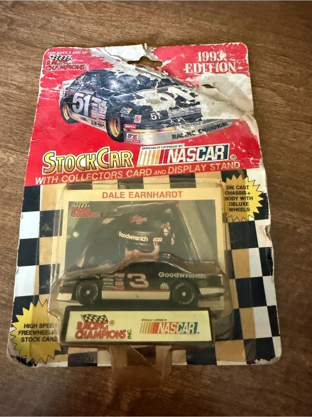 Dale Earnhardt #3 Die-Cast Stock Car Toy - Black Goodwrench Livery